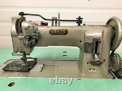 Pfaff 546 2-needle Walking Foot 5/8 Rev 110v Servo Industrial Sewing Machine