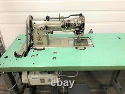 Pfaff 546 2-needle Walking Foot 5/8 Rev 110v Servo Industrial Sewing Machine