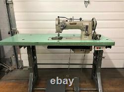 Pfaff 546 2-needle Walking Foot 5/8 Rev 110v Servo Industrial Sewing Machine