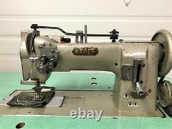 Pfaff 546 2-needle Walking Foot 5/8 Rev 110v Servo Industrial Sewing Machine