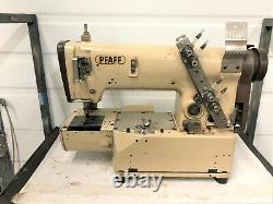 Pfaff 5642 One Needle Chainstitch Cylinder Bed +puller Industrial Sewing Machine