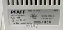 Pfaff Creative 4874 Serger Sewing Machine Made In Japan