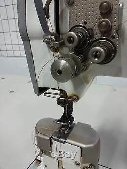 Pfaff Double Needle digital Post Bed Walking Foot Industrial Sewing Machine 1296