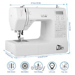 Preloved? Electronic Sewing Machine Computerized Embroidery Sewing Machine White