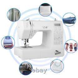 Preloved? Electronic Sewing Machine Computerized Embroidery Sewing Machine White