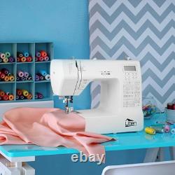 Preloved? Electronic Sewing Machine Computerized Embroidery Sewing Machine White