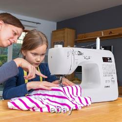 Preloved? Electronic Sewing Machine Computerized Embroidery Sewing Machine White
