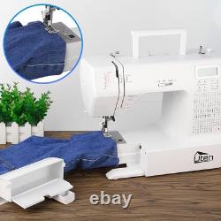 Preloved? Electronic Sewing Machine Computerized Embroidery Sewing Machine White