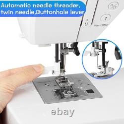 Preloved? Electronic Sewing Machine Computerized Embroidery Sewing Machine White