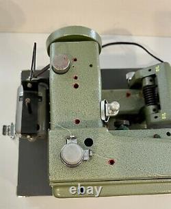 REX Model 708-2 Industrial Portable Blindstitch Sewing Machine With Case