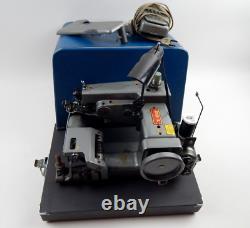 REX Model 990 Industrial Portable Blindstitch Sewing Machine with Pedal & Case