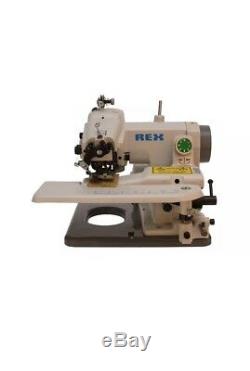 REX RX 518 Portable Professional Grade Desktop Blind Stitch Sewing Machine