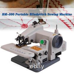 RM-500 Portable Industrial Blind Stitch Hemmer/Hemming Electric Sewing Machine