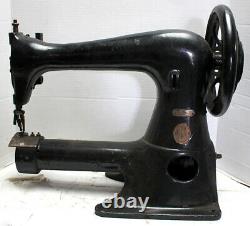 Rare SINGER 43-7 Cylinder Bed Industrial Sewing Machine Missing Parts Head Only