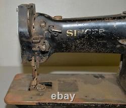 Rare Singer sewing machine 111W150 heavy duty sew leather canvas industrial Q5