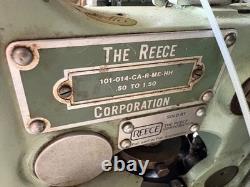 Reece 101-014-ca-r-me Keyhole Buttonhole As Is Industrial Sewing Machine