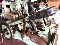 Reece 101-014-ca-r-me Keyhole Buttonhole As Is Industrial Sewing Machine