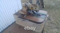 Reece Pocket Welt or Buttonhole Industrial Sewing Machine withTable & Motor Denim