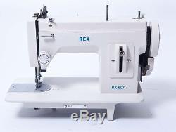 Rex 607 leather Portable Upholstery Walkingfoot industrial Sewing Machine