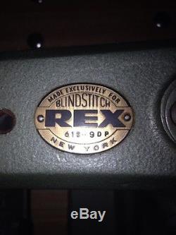 Rex Blind Stitch Industrial Sewing Machine