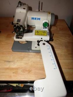 Rex Blindstitch Sewing Machine Heavy Duty Portable Pro Grade Rx-518