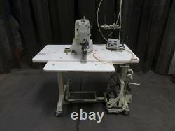Roberson Industrial Sewing Machine w Servo Motor Box Controller T189478