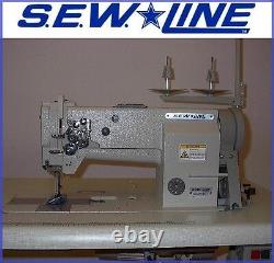 SEWLINE SL4410 NEW HD LEATHER WALKING FOOT WithSERVO INDUSTRIAL SEWING MACHINE