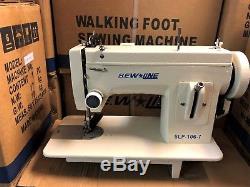 SEWLINE SLP-106-7 NEW PORTABLE WALKING FOOT WithREV INDUSTRIAL SEWING MACHINE