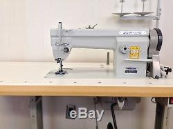 SEW LINE SL-106 NEW TRIPLE FEED WALKING FOOT with110V INDUSTRIAL SEWING MACHINE