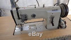 Se A Pfaff 1245 Walking Foot Reverse Industrial Sewing Machine With Table 115 Vo