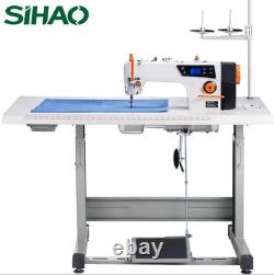 SIHAO 550W Industrial Motor Locks (Only the tabletop) Digital Sewing Machine