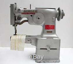 SINGER 107W50 Cylinder Bed Zig Zag Straight Industrial Sewing Machine Head Only