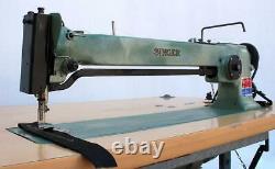 SINGER 107 Zig Zag 25 Longarm Industrial Sewing Machine Head Only FOR REPAIR