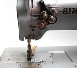 SINGER 112W115 2-Needle Feed 1/4 Gauge Industrial Sewing Machine Head Only