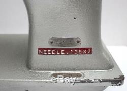SINGER 112W115 Two 2 Needle Feed 5/8 Gauge Industrial Sewing Machine Head Only