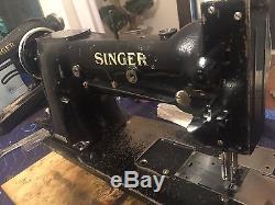 SINGER 112W140 2-Needle Feed Denim Industrial Sewing Machine Head Only