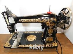 SINGER 127 Industrial Strength HEAVY DUTY Sewing Machine 16 oz LEATHER 1.5 Amp