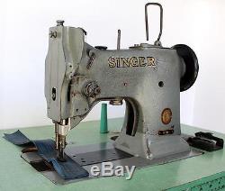 SINGER 151W1 Walking Foot Lockstitch Heavy Duty Industrial Sewing Machine 110V
