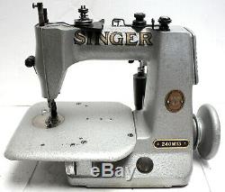 SINGER 240W13 Chainstitch 1-Needle 1-Thread Industrial Sewing Machine Head Only