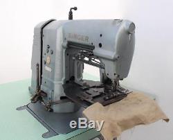 SINGER 269X460 Long Bar Drapery Tacker 4 Tack Industrial Sewing Machine 220V