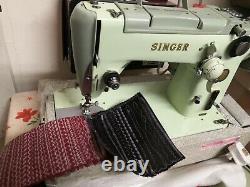 SINGER 319k SEWING MACHINE, ZIG-ZAG, Semi industrial Leather, Serviced/ tested