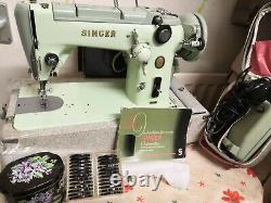 SINGER 319k SEWING MACHINE, ZIG-ZAG, Semi industrial Leather, Serviced/ tested