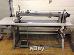 Singer 340w405 40 Inch Extra Longbed 4 Needle Puller Industrial Sewing Machine