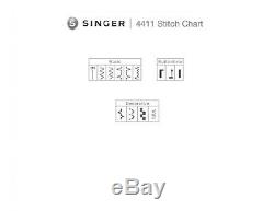 SINGER 4411 Heavy Duty Sewing Machine with Metal Frame, New, Free Shipping