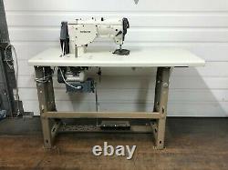 SINGER 457A135-L THREE STEP ZIG ZAG withREVERSE 110V INDUSTRIAL SEWING MACHINE