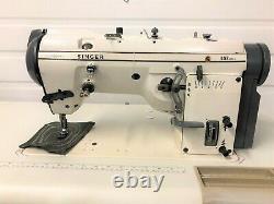 SINGER 457A135-L THREE STEP ZIG ZAG withREVERSE 110V INDUSTRIAL SEWING MACHINE