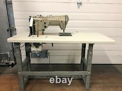 SINGER 457U105 ZIG ZAG withREVERSE 110V SERVO INDUSTRIAL SEWING MACHINE