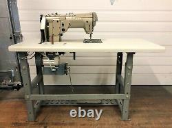 SINGER 457U105 ZIG ZAG withREVERSE 110V SERVO INDUSTRIAL SEWING MACHINE