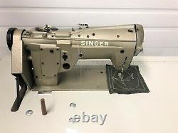 SINGER 457U105 ZIG ZAG withREVERSE 110V SERVO INDUSTRIAL SEWING MACHINE