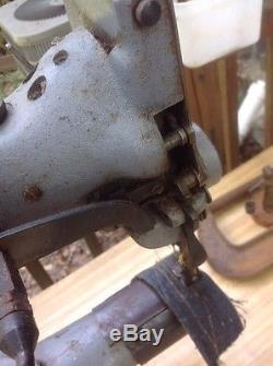 SINGER 47W66 Cylinder Bed Lockstitch Edge Stitching Industrial Sewing Machine